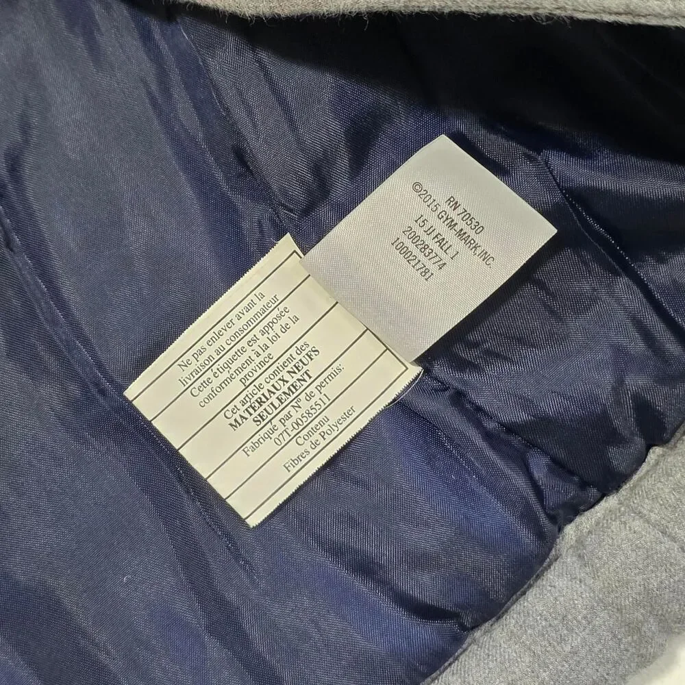 Janie and Jack Gray Quilted Puffer Jacket with hood for 18-24 Months